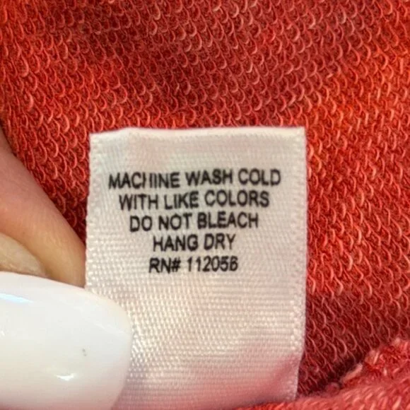 Zenana Mineral Washed V Neck Tank in Cabnert Size Medium - Picture 8 of 8